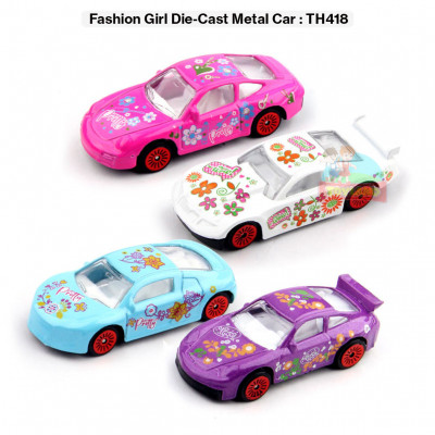 Fashion Girl Die-Cast Metal Car : TH418